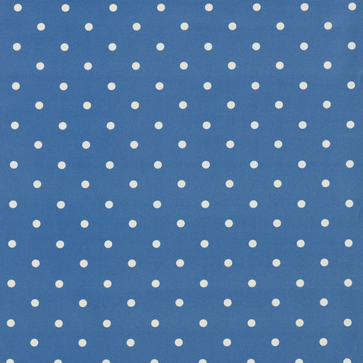 CLARKE AND CLARKE - DOTTY - COBALT - Fabric By The YARD