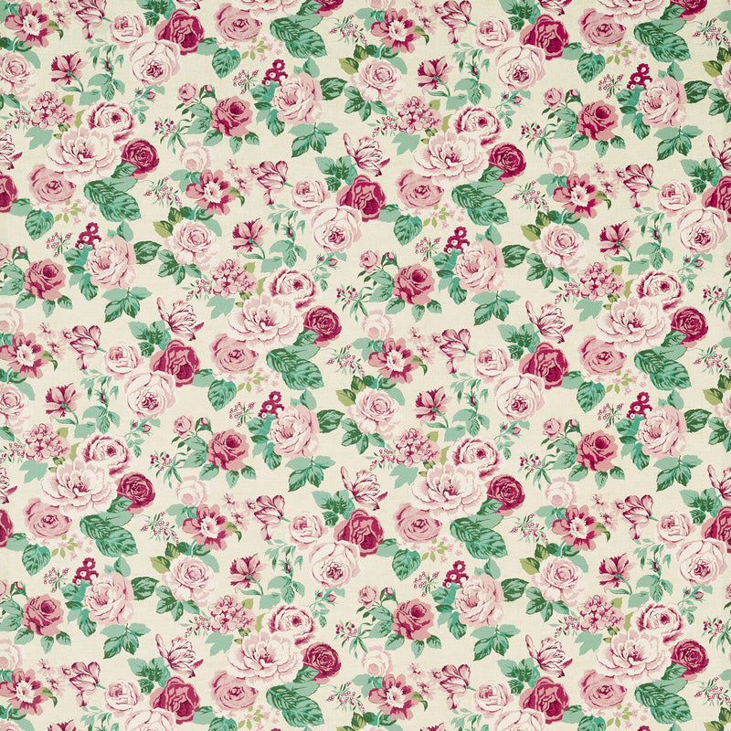 CLARKE AND CLARKE - GENEVIEVE - ROSE - Fabric By The YARD