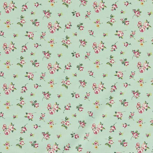 CLARKE AND CLARKE - ROSEBUD - MINERAL - Fabric By The YARD