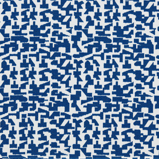 CLARKE AND CLARKE - KALEIA - COBALT - Fabric By The YARD