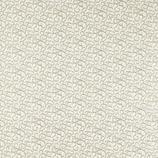 CLARKE AND CLARKE - BUTA EMBROIDERY - SAGE/BLUSH - Fabric By The YARD
