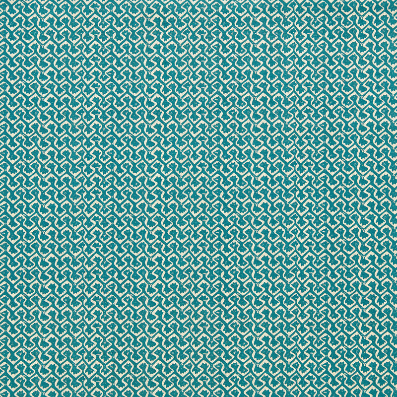 CLARKE AND CLARKE - KALPA - TEAL - Fabric By The YARD