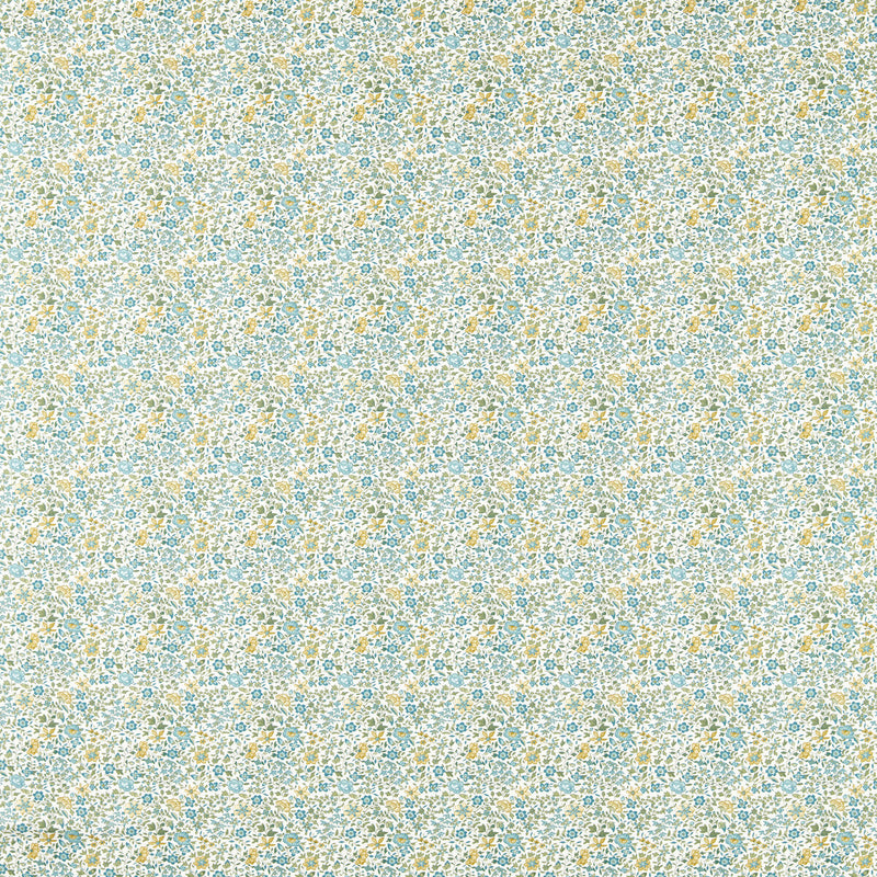 CLARKE AND CLARKE - GAMTHI - TEAL - Fabric By The YARD