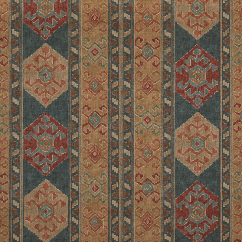 MULBERRY - NOMAD- TEAL - Fabric by the Yard TEAL