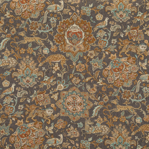 MULBERRY - WILD THINGS- WOODSMOKE - Fabric by the Yard WOODSMOKE