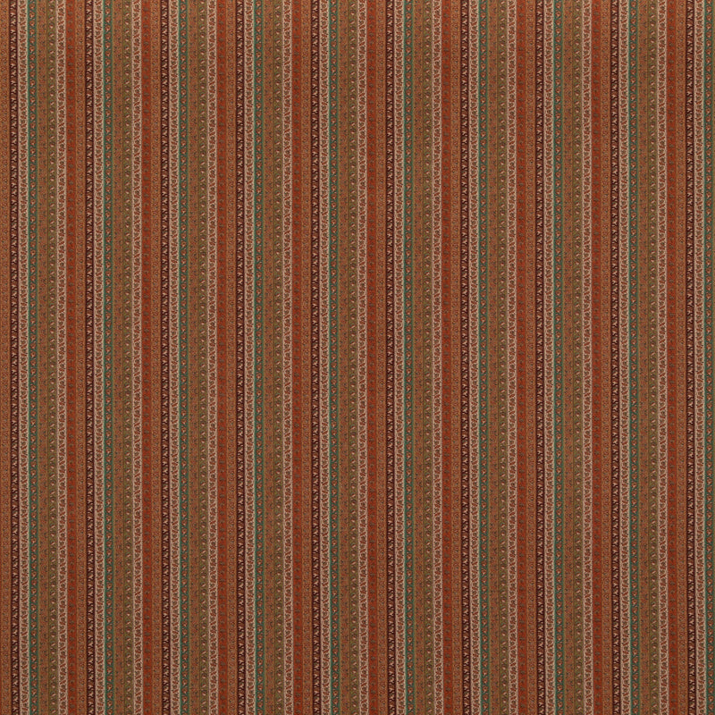MULBERRY - WILDE STRIPE- SPICE - Fabric by the Yard SPICE
