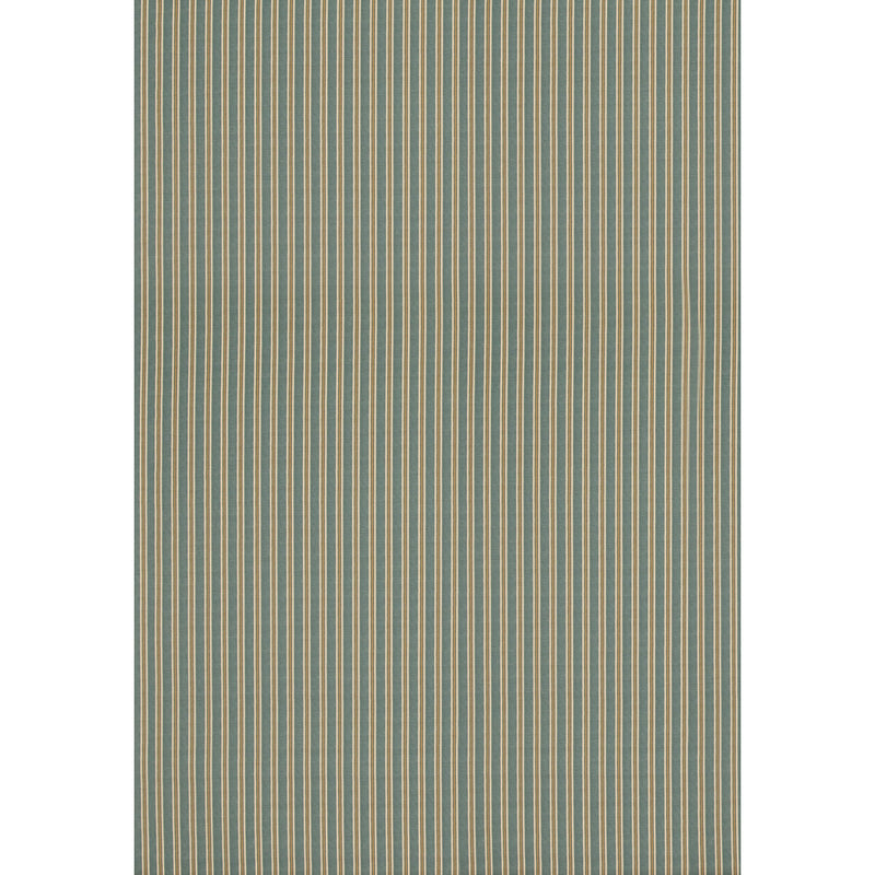 MULBERRY - SOMERTON STRIPE- TEAL/OCHRE - Fabric by the Yard TEAL/OCHRE