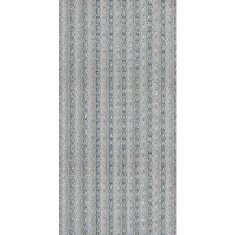 MULBERRY - LADBROKE STRIPE- BLUE - Fabric by the Yard BLUE