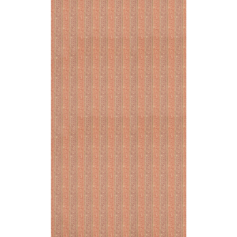 MULBERRY - LADBROKE STRIPE- PLUM/RUSSET - Fabric by the Yard PLUM/RUSSET