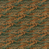 MULBERRY - END PAPER VELVET- TEAL - Fabric by the Yard