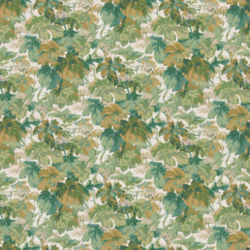 MULBERRY - COUNTRY WALK- EMERALD - Fabric by the Yard EMERALD