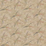 MULBERRY - FOREST DUCKS- PARCHMENT - Fabric by the Yard