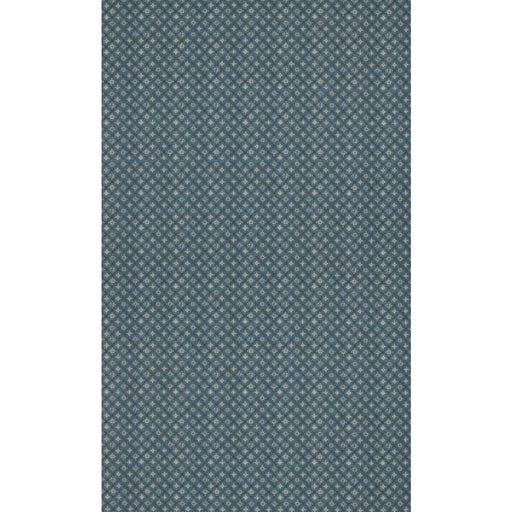 MULBERRY - CROFT TRELLIS- INDIGO - Fabric by the Yard INDIGO