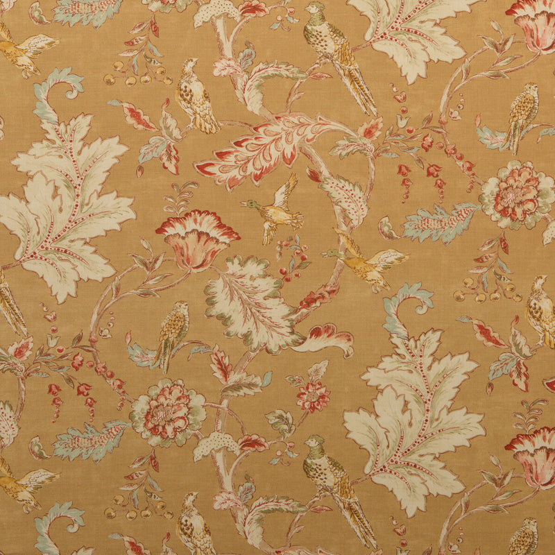 MULBERRY - EARLY BIRDS- SAND - Fabric by the Yard SAND