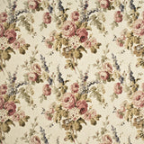 MULBERRY - VINTAGE FLORAL- ANTIQUE/ROSE - Fabric by the Yard