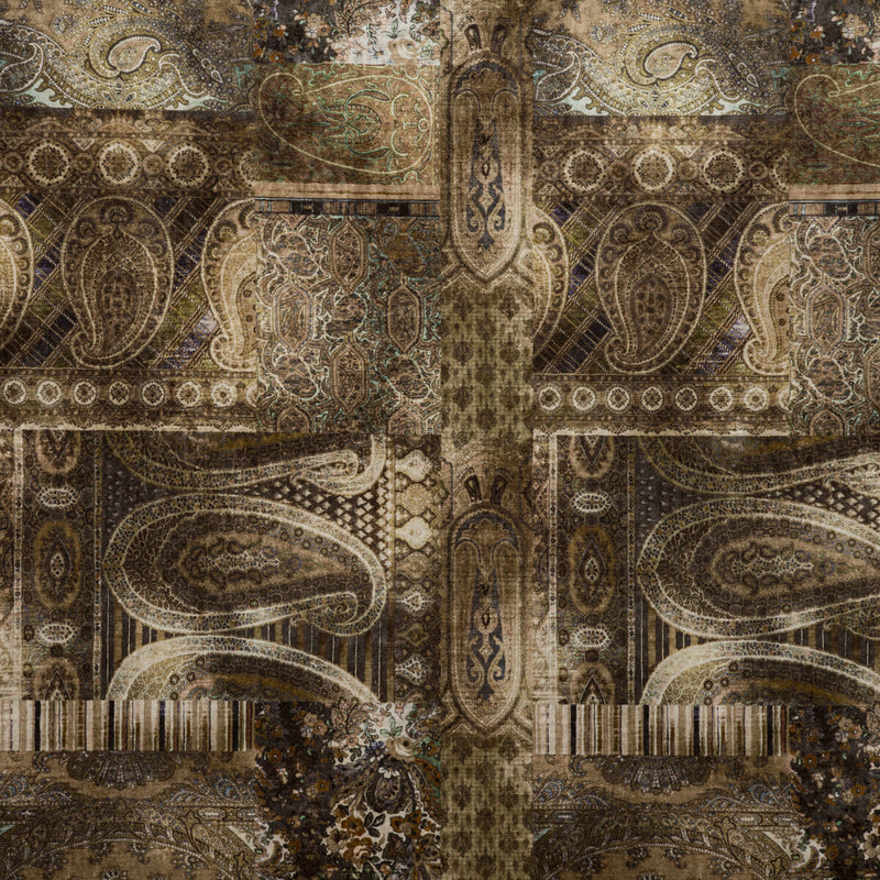 MULBERRY - LOMOND VELVET- SAGE - Fabric by the Yard SAGE