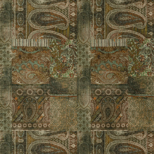 MULBERRY - LOMOND VELVET- EMERALD - Fabric by the Yard EMERALD