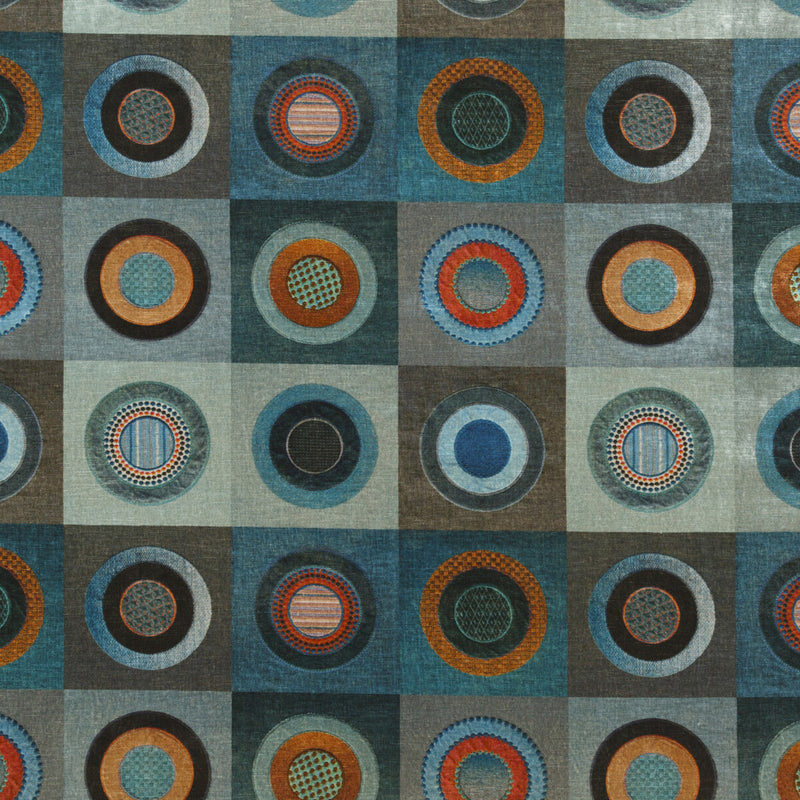 MULBERRY - DRESS CIRCLE VELVET- TEAL - Fabric by the Yard TEAL