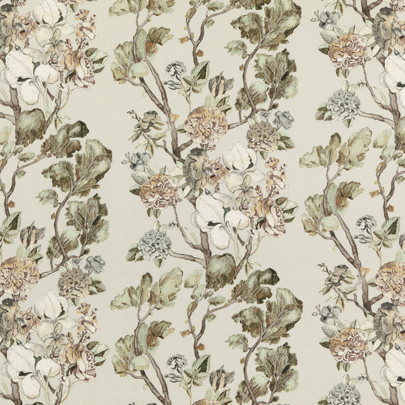 MULBERRY - WILD SIDE- SAGE - Fabric by the Yard SAGE