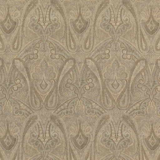 MULBERRY - CANVAS PAISLEY- MINERAL - Fabric by the Yard MINERAL