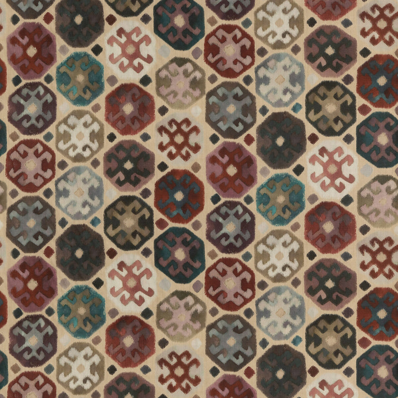 MULBERRY - CURIOSITY- PLUM - Fabric by the Yard PLUM