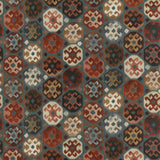 MULBERRY - CURIOSITY- TEAL - Fabric by the Yard