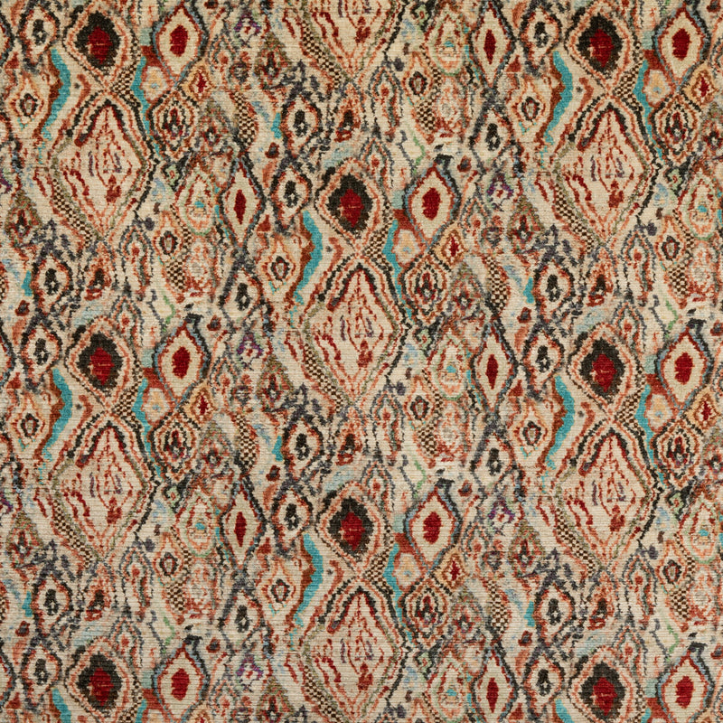 MULBERRY - PAINT BOX- TEAL/SPICE - Fabric by the Yard TEAL/SPICE
