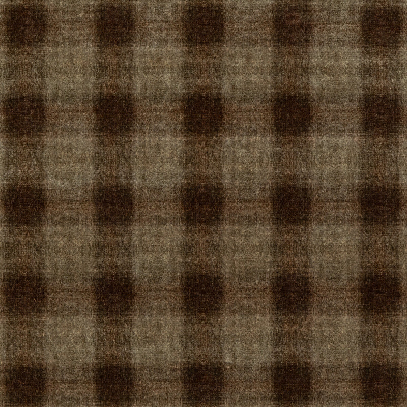 MULBERRY - HIGHLAND CHECK- WOODSMOKE - Fabric by the Yard WOODSMOKE