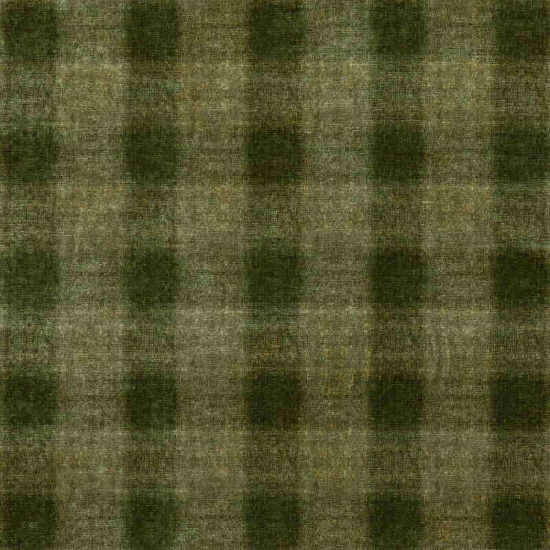 MULBERRY - HIGHLAND CHECK- EMERALD - Fabric by the Yard EMERALD