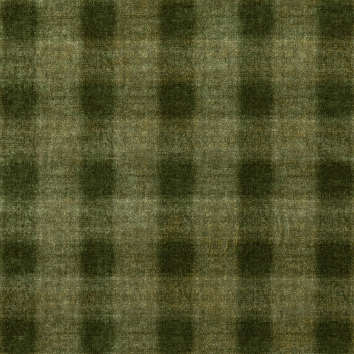 MULBERRY - HIGHLAND CHECK- EMERALD - Fabric by the Yard EMERALD