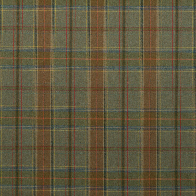 MULBERRY - SHETLAND PLAID- LOVAT - Fabric by the Yard LOVAT