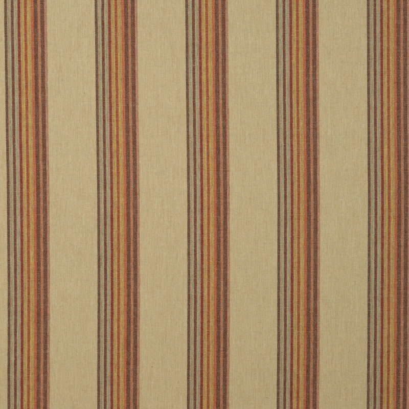 MULBERRY - TWELVE BAR STRIPE- SAND/ROSE - Fabric by the Yard SAND/ROSE