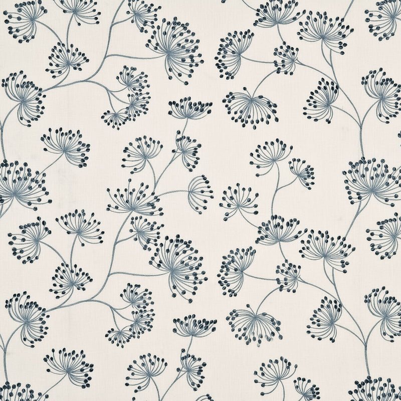 MULBERRY - MEADOW LINEN- SOFT BLUE - Fabric by the Yard SOFT BLUE