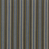 MULBERRY - DALTON STRIPE- INDIGO/OCHRE - Fabric by the Yard