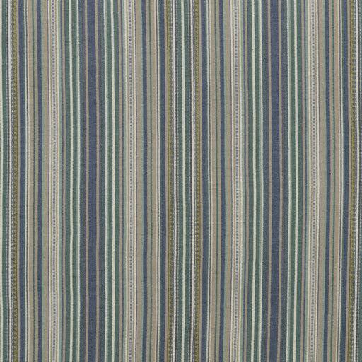 MULBERRY - TAPTON STRIPE- TEAL/INDIGO - Fabric by the Yard TEAL/INDIGO