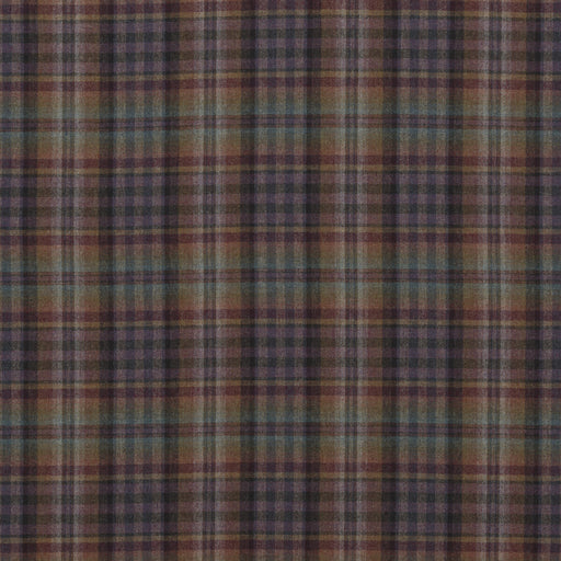 MULBERRY - NEVIS- TEAL/SIENNA/MAUVE - Fabric by the Yard TEAL/SIENNA/MAUVE