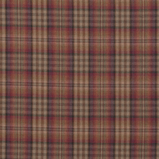 MULBERRY - NEVIS- RUSSET/MAUVE - Fabric by the Yard RUSSET/MAUVE