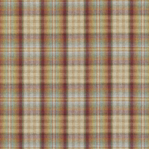 MULBERRY - NEVIS- RED/ STONE - Fabric by the Yard RED/ STONE