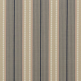 MULBERRY - BRIGHTON STRIPE- INDIGO/LINEN - Fabric by the Yard