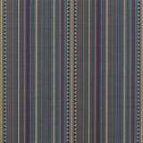 MULBERRY - PAGEANT STRIPE- TEAL - Fabric by the Yard