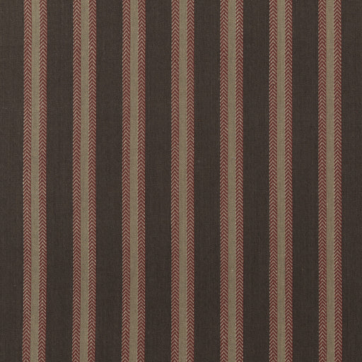 MULBERRY - CHESTER STRIPE- WOODSMOKE/RUSSET - Fabric by the Yard WOODSMOKE/RUSSET