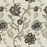 MULBERRY - FLORAL FANTASY- WOODSMOKE - Fabric by the Yard