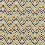MULBERRY - JAZZ- INDIGO/SPICE - Fabric by the Yard