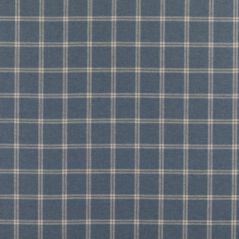MULBERRY - WALTON- INDIGO - Fabric by the Yard INDIGO