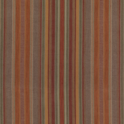MULBERRY - RUSTIC STRIPE- RED/PLUM - Fabric by the Yard RED/PLUM