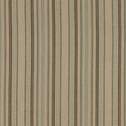 MULBERRY - RACING STRIPE- LOVAT - Fabric by the Yard LOVAT