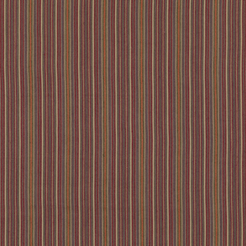 MULBERRY - FALCONER STRIPE- PLUM - Fabric by the Yard PLUM