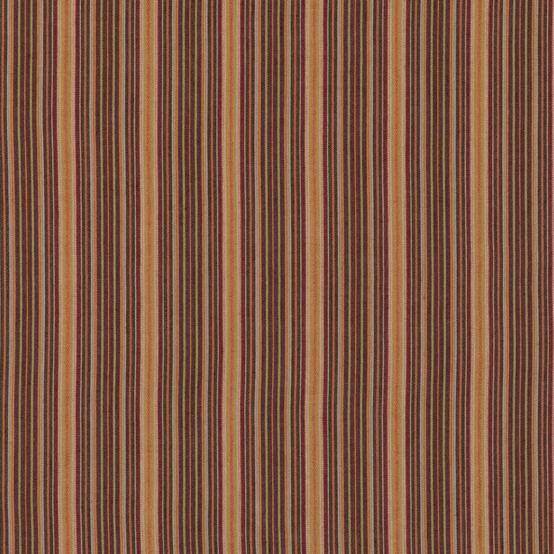 MULBERRY - FALCONER STRIPE- SPICE - Fabric by the Yard SPICE