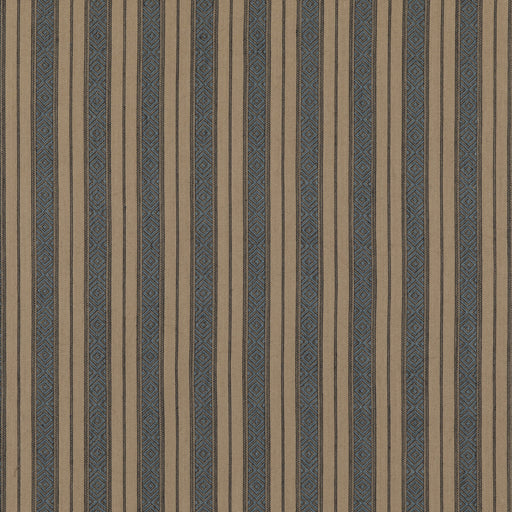 MULBERRY - COWDRAY STRIPE- DENIM - Fabric by the Yard DENIM