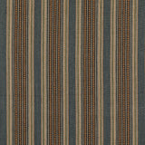 MULBERRY - BERBER STRIPE- DENIM - Fabric by the Yard